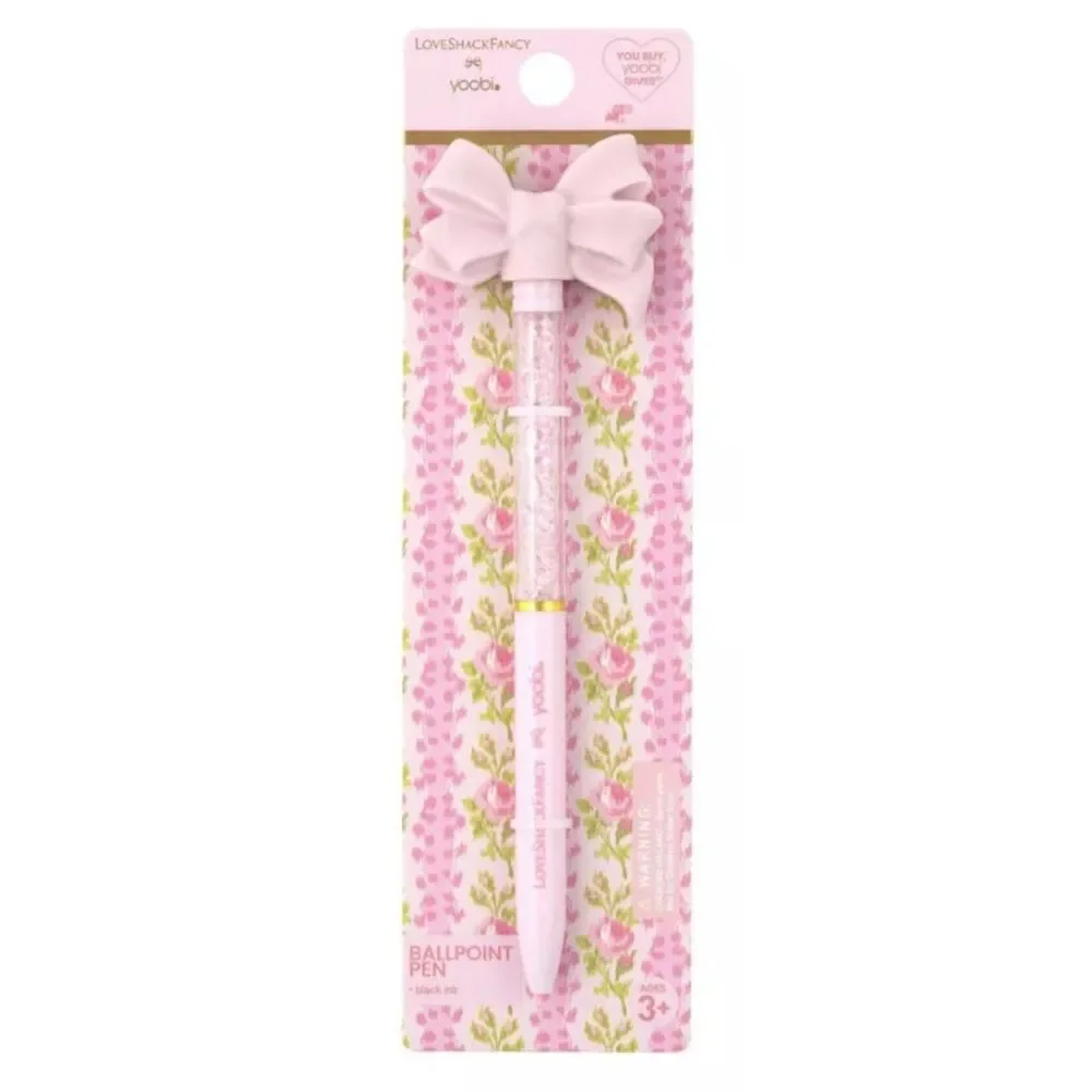 LoveShackFancy x Yoobi Pink Stationery Gift Set